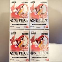 ワンピース ラウンドワンカード プロモーションパック 未開封 4パック