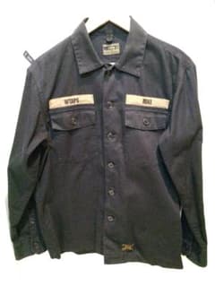16SS WTAPS BUDS LS/SHIRTS.COPO.SERGE 黒のサムネイル
