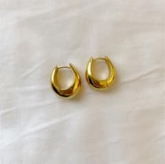 ICE HOOPS small goldのサムネイル