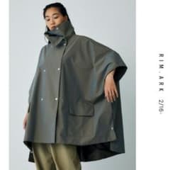 RIM.ARK Stand collar poncho スタンドカラーポンチョ - メルカリ