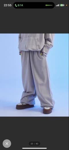 sedacle ピグメント加工スウェットパンツ ベージュ ୨୧カオル様専用୨୧のサムネイル