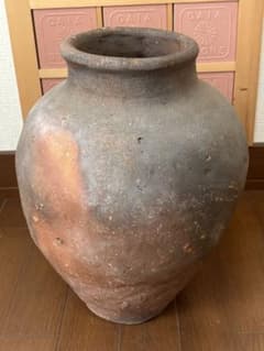 J*O様 古備前 焼き締め古壺 古美術 置物飾り - メルカリ