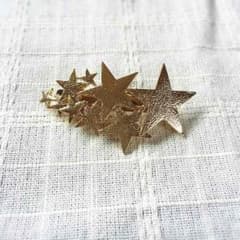 スターバレッタ ゴールドカラー 星  ★新品★ ヘアアクセのサムネイル