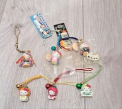 レトロ ご当地ハローキティ ストラップ 6種セット - メルカリ
