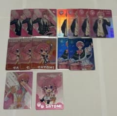 STPR Collection Card くじ さとみ ブロマイド 14枚セットのサムネイル