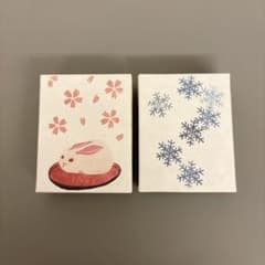 香彩堂 イノセンス 桜うさぎの版画/雪の版画のサムネイル