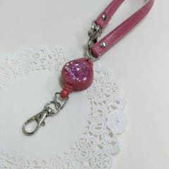 ❁リール付きストラップ(Pink)❁のサムネイル