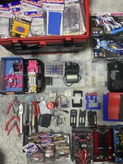 ミニ四駆セット 車体、パーツ、工具、加工治具 最終値下げしました 