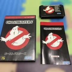 [미품] GHOSTBUSTERS 메가 드라이브 소프트