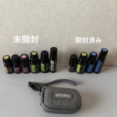 doTERRA エッセンシャルオイル 10本セット ポーチ付き - メルカリ