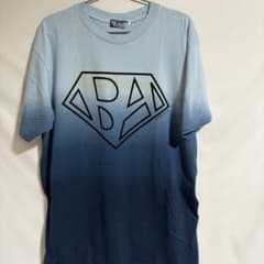 【APE 初期】BAPE　エイプ　スーパーマン　BAロゴ グラデTシャツ Lのサムネイル