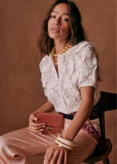 Sezane Blouse Jordanna - メルカリ