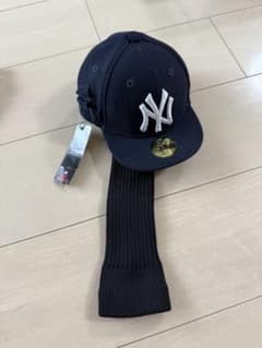 New Era ネイビーキャップ ヘッドカバーのサムネイル