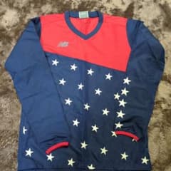 New Balance 星柄ピステ ネイビー/レッド　160のサムネイル