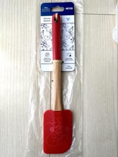 新品★MEYER★ミニー柄 スパチュラ 料理用ヘラ シリコン&木製 ディズニーのサムネイル