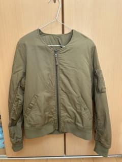 TEE-UP オリーブ色 ジップアップジャケットのサムネイル