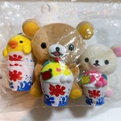 リラックマ ぬいぐるみ リラックマストア限定かき氷ぬいぐるみ - メルカリ