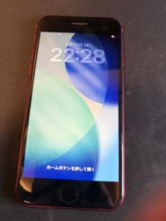 iPhone SE 第2世代 64GB Red バッテリー80%のサムネイル