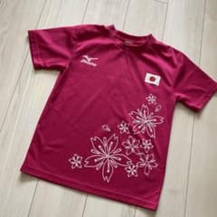 Mizuno ピンク 花柄 さくらJAPAN