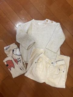 ZARA 키즈 니트 스웨터 팬츠 세트 86 cm 1세 2세