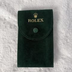 ROLEX ロレックス 携帯用 ケース ポーチ グリーンのサムネイル