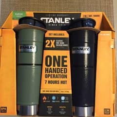 【新品】スタンレー サーモマグ  0.47L 2本セット 緑&紺 アウトドアのサムネイル