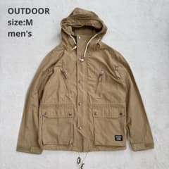 OUTDOOR アウトドア】（M）マウンテンパーカー ベージュ メンズ - メルカリ