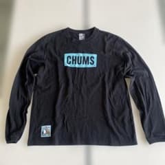 Chums ブラック ロングスリーブ Tシャツ Mのサムネイル