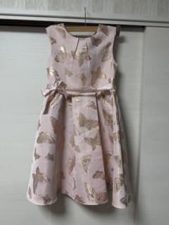 Monsoonキッズドレス ピンク 蝶々柄のサムネイル