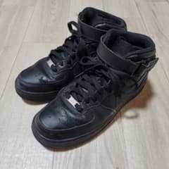 26cm NIKE ナイキ Air Force 1 Mid トリプルブラック - メルカリ