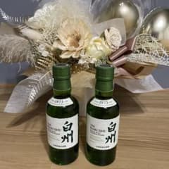 サントリー シングルモルトウイスキー 白州 180ml 2本セット - メルカリ