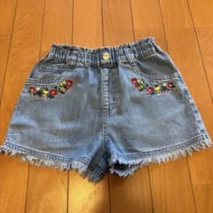 ハーフパンツ　デニム　120のサムネイル