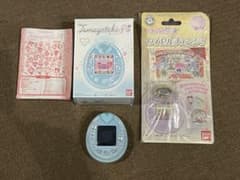 バンダイ Tamagotchi P’s ブルー　箱付き　デコピアス付きのサムネイル