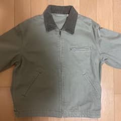GU　ウォッシュドコットン　ワークジャケット　デトロイトジャケットM