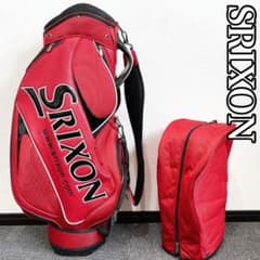 Srixon レッド キャディバッグ SRIXON スリクソン レッド/赤 キャディバッグ ゴルフバッグ - メルカリ