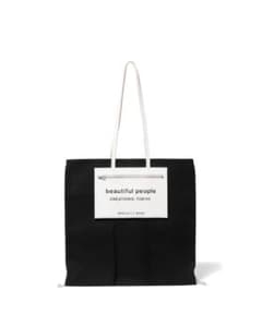 beautiful people tote bag / BLKのサムネイル