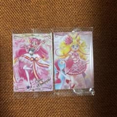 プリキュア ウエハースカード　キュアワンダフル・キュアアイドル　同梱180円のサムネイル