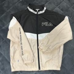 FILA x 라부토키 윈드 브레이커 M 150 블랙 파커