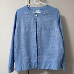 ELLE PARIS ライトブルー カーディガンのサムネイル