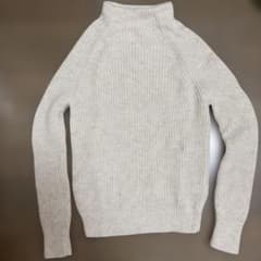 無印良品タートルネックニット 長袖のサムネイル