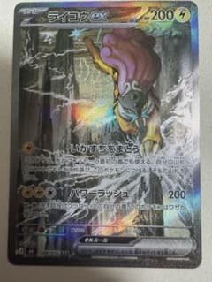 ライコウex SAR MEGA 拡張パック ストームエメラルダ キラ 108/…のサムネイル