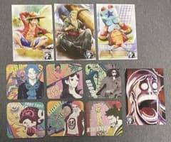 ONE PIECE 25th 밀짚모자 스토어 한정 엽서 루피 외