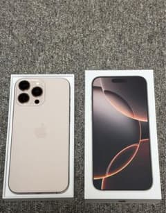 [극미품] iPhone16promax 512GB 디저트 티타늄