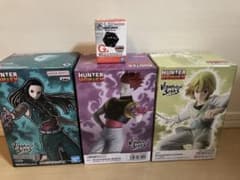 リスキーダイズ　ハンターハンターフィギュア3体セットのサムネイル