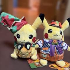ポケモンセンター ピカチュウ ハロウィン クリスマス ぬいぐるみ タグ