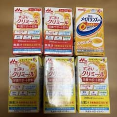 森永 すっきりクリミール 明治 メイバランス 栄養サポート飲料 6本セットのサムネイル