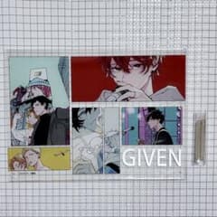 ギヴン展 アクリルアートパネル 真冬 立夏 春樹 秋彦 柊 玄純 雨月