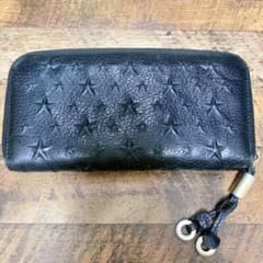【JIMMY CHOO】フィリパ スターエンボス ジッピーウォレット　中古品のサムネイル