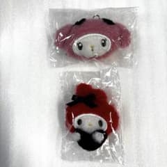 (お値下げ可)マイメロディぬいぐるみチャームのサムネイル