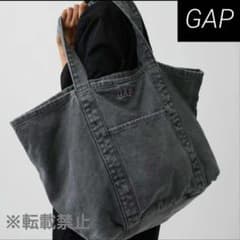 完売品 新品タグ付き GAPロゴトートバッグ ブラック - メルカリ